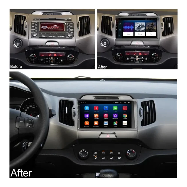 Consola Kia Sportage 9" Pulgadas 2010 - Imagen 2